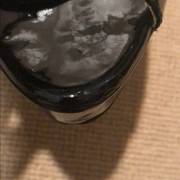 Prada AUTH platform patent leather strappy sandal - Picture 5 of 8